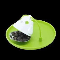 CUISINEADDICT Tasse à Thé avec Infuseur et Couvercle Rouge 400 ml QDO Sale