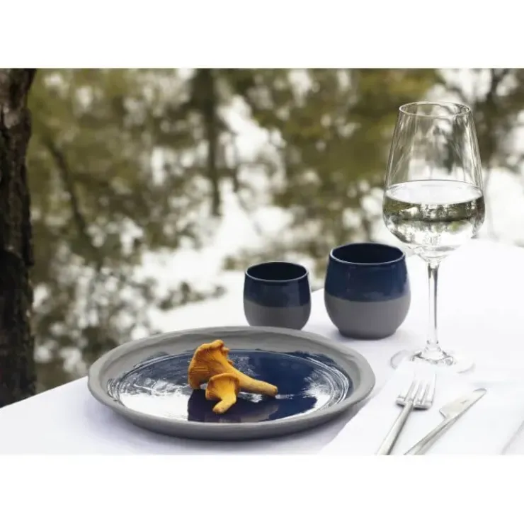REVOL Tasse en Céramique Bleu Indigo 20 cl No.W