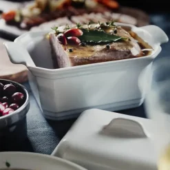 EMILE HENRY Terrine à Foie Gras avec Presse 1,2 L Farine Clearance