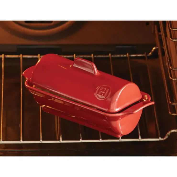 EMILE HENRY Terrine à foie gras façon médaillon 0,5L - Couleur Farine New