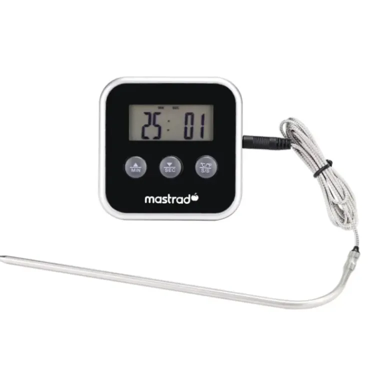 MASTRAD Thermomètre Cuisson à Sonde Inox M Square Online