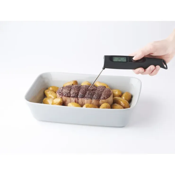 MASTRAD Thermomètre de Cuisine Double Sonde Noir M° Control Discount