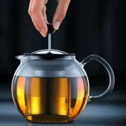 BODUM Théière avec Filtre Inox 50cl ASSAM New