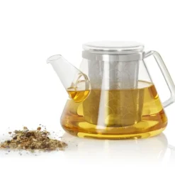 ADHOC Théière en Verre avec Filtre Inox 1 L New