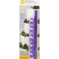 WILTON Tiges pour Pièce Montée (x4) et Capuchons (x10) Hot