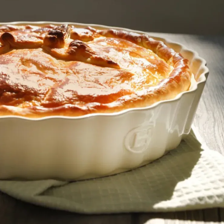 EMILE HENRY Tourtière Haute en Céramique Ø 24 cm Argile Discount