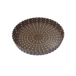 GOBEL Tourtière perforée Ø 26 cm - anti-adhérent Best