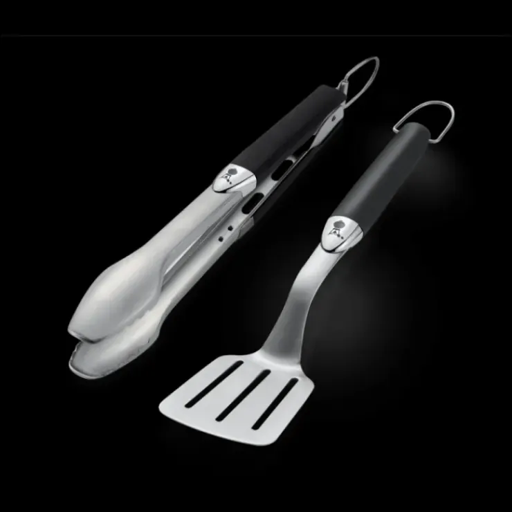 WEBER Ustensiles Barbecue Spatule et Pince Barbecue Discount