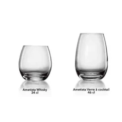 LUIGI BORMIOLI Verre à Whisky 34 cl (x6) AMETISTA Discount