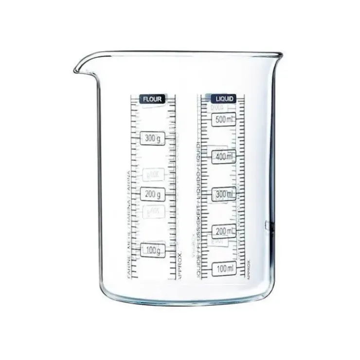 PYREX Verre Doseur en Verre 0,5 L Kitchen Lab Sale