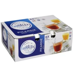 DURALEX Verres Picardie 25 cl (x6)