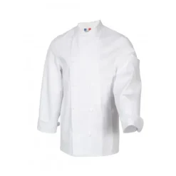 ROBUR Veste de Cuisine Mixte Blanche TAMISE T.6