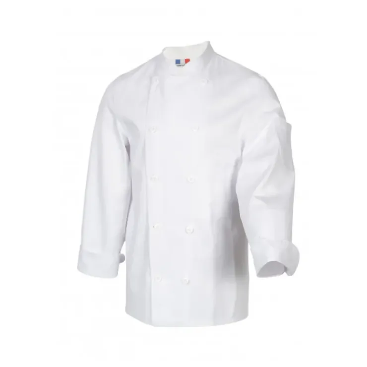 ROBUR Veste de Cuisine Mixte Blanche TAMISE T.6