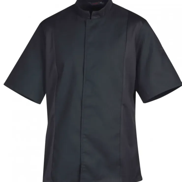 ROBUR Veste de Cuisine Mixte Noire SIAKA T.2 Sale