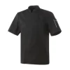 ROBUR Veste de Cuisine Mixte Noir NERO MC T.2 Hot