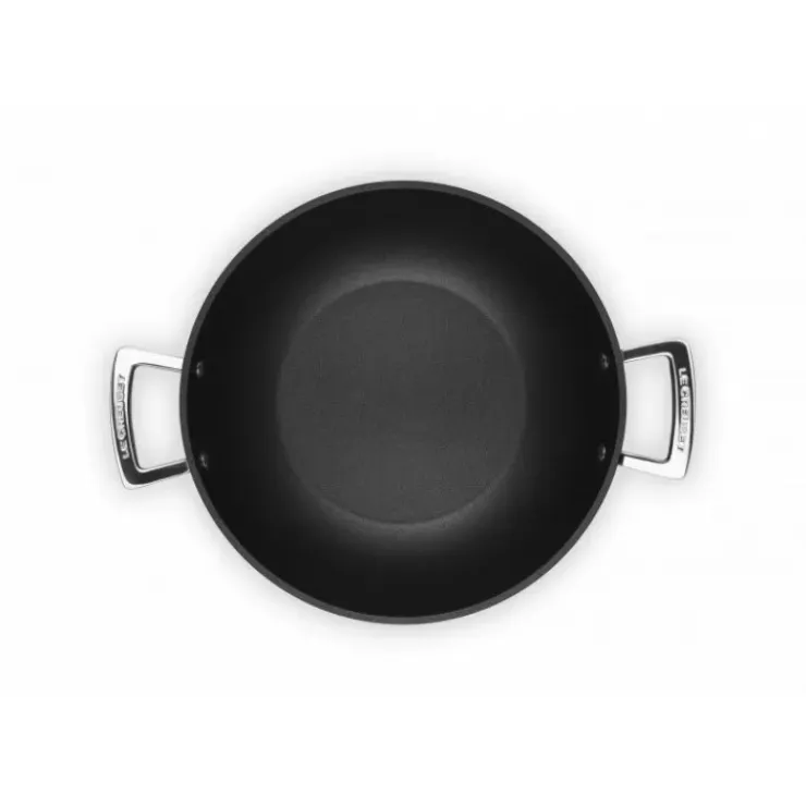 LE CREUSET Wok 28 cm Anti-Adhérent Les Forgées New
