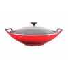 LE CREUSET Wok 36 cm Cerise