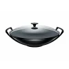 LE CREUSET Wok 36 cm Noir Mat Discount