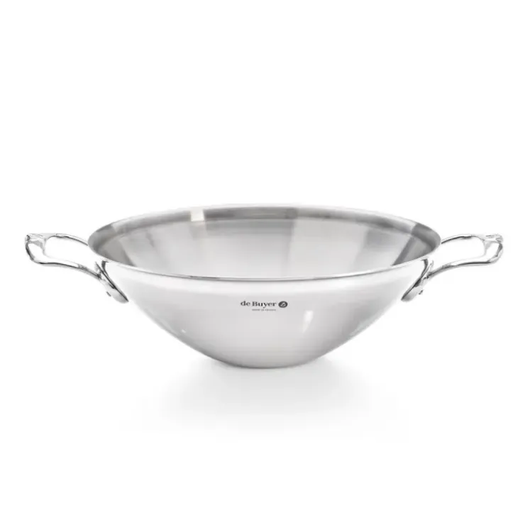DE BUYER Wok a 2 anses Affinity Ø 32 cm Hot