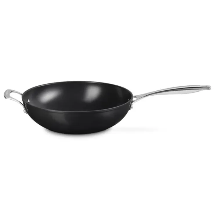 LE CREUSET Wok Antiadhérent Essentiel Céramique 30 cm Best