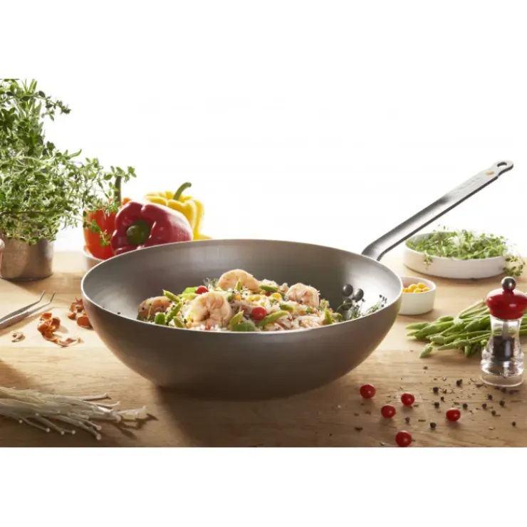 DE BUYER Wok Bombé Ø 28 cm Mineral B Outlet