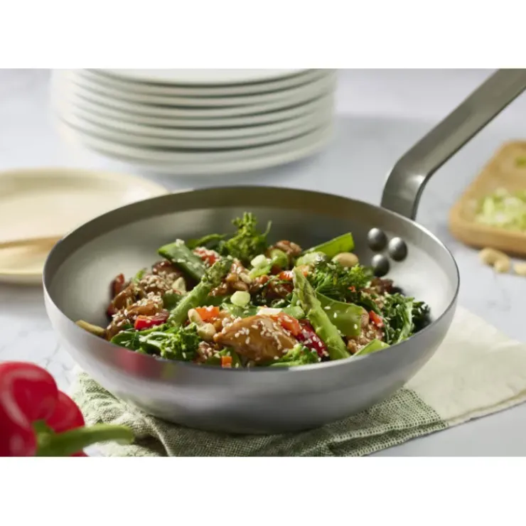 DE BUYER Wok Bombé Ø 24 cm Minéral B Discount