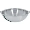 CRISTEL Wok Casteline Ø 20 cm Manche Amovible Inox Outlet