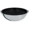 CRISTEL Wok Casteline Ø 20 cm Manche Amovible Anti-Adhésif Inox