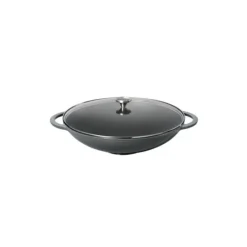 CHASSEUR Wok en Fonte 37 cm Caviar Online