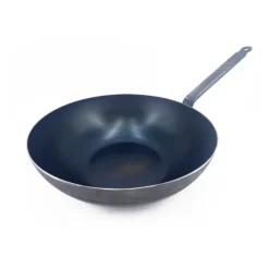 DE BUYER Wok Tôle Bleue Ø 32 cm Blue Carbon Clearance