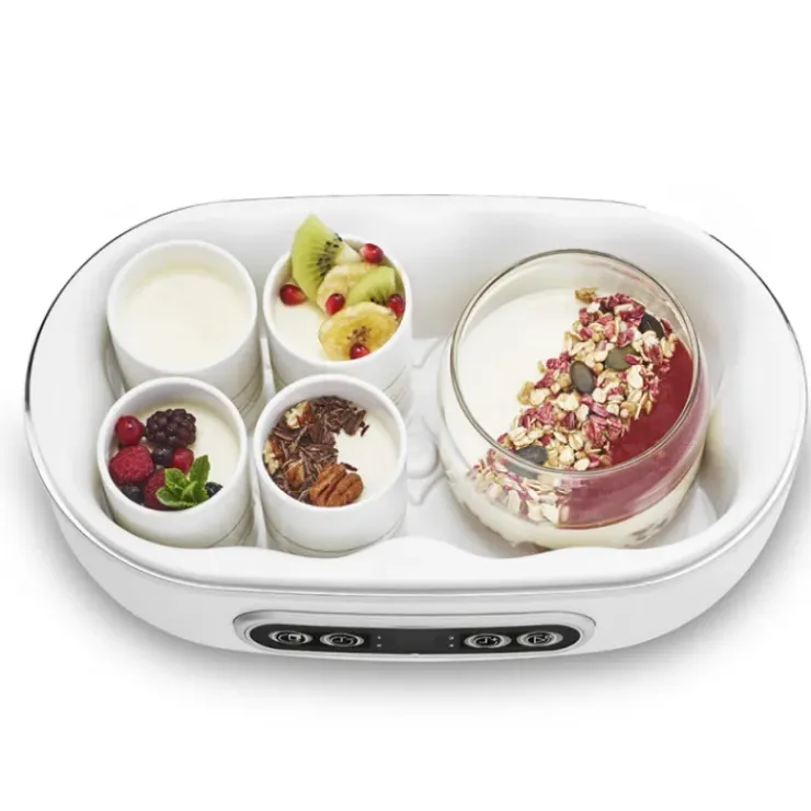 CUISINEADDICT Yaourtière Végétale 8 pots Multifonction 20W Siméo Discount